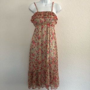 Floral spring dress